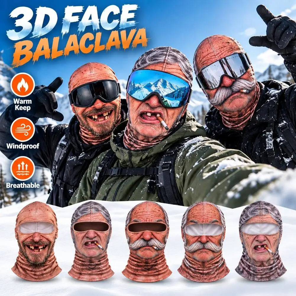 SnowFace Originals – 3D Face Balaclava