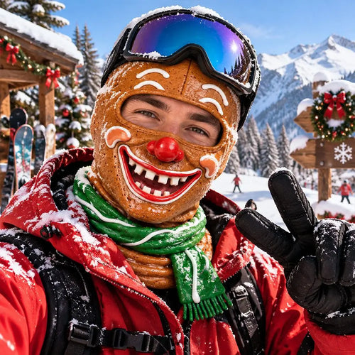 SnowFace Xmas Crew – 3D Christmas Balaclavas