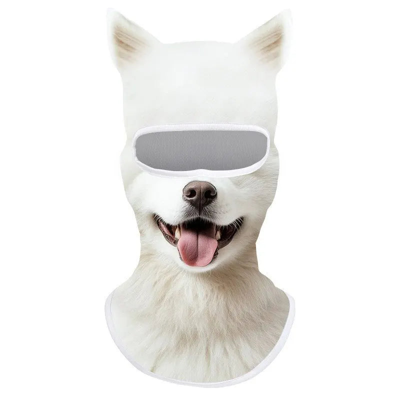 SnowFace Wild – Bivakmuts met 3D-dierenprint